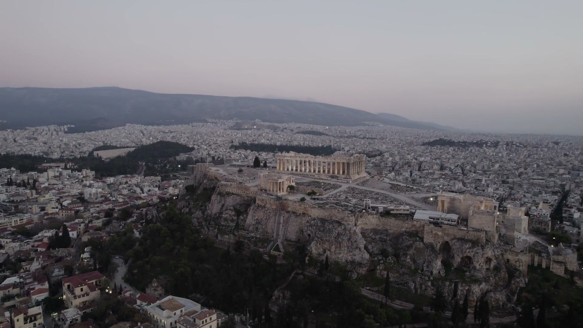 Aerial view of Athens
